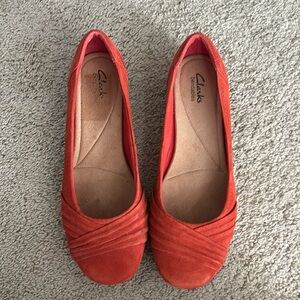 Clark’s shoes, never worn